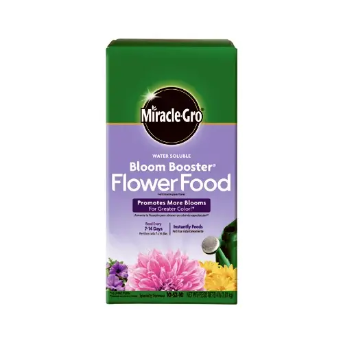 Flower Food, 4 lb Box, Solid, 10-52-10 N-P-K Ratio Blue Flower Food, 4 lb Box, Solid, 10-52-10 N-P-K Ratio Blue
