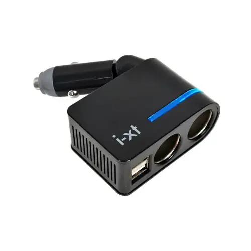 USB Adapter 12 V Black Black USB Adapter 12 V Black Black