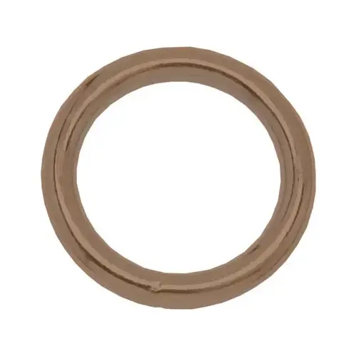 Welded Ring Nickel-Plated Steel 200 lb 2" L Nickel-Plated - pack of 10 Welded Ring Nickel-Plated Steel 200 lb 2" L Nickel-Plated - pack of 10