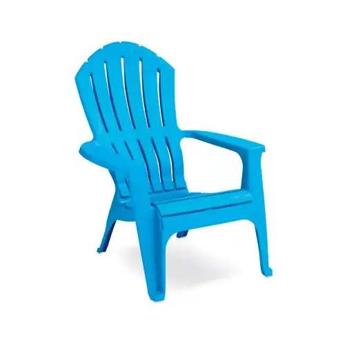 Chair RealComfort Pool Blue Polypropylene Frame Adirondack Chair RealComfort Pool Blue Polypropylene Frame Adirondack