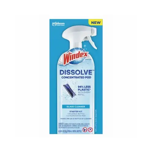 Dissolve Concentrated Cleaner Starter Kit, Dissolve Pod, Solvent-Like, Blue - pack of 4 Dissolve Concentrated Cleaner Starter Kit, Dissolve Pod, Solvent-Like, Blue - pack of 4