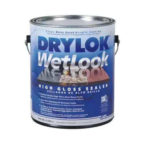 Wet Look Sealer, Liquid, 1 gal - pack of 2 Wet Look Sealer, Liquid, 1 gal - pack of 2