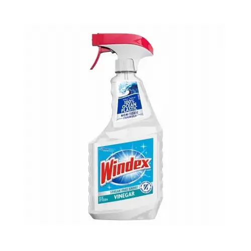 Glass Cleaner, 23 oz Bottle, Liquid, Pleasant, Transparent Glass Cleaner, 23 oz Bottle, Liquid, Pleasant, Transparent