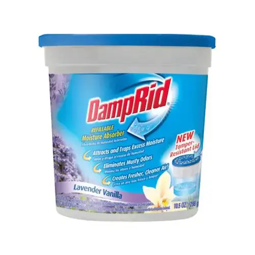 Refillable Moisture Absorber 10.5 oz Lavender/Vanilla Scent - pack of 6 Refillable Moisture Absorber 10.5 oz Lavender/Vanilla Scent - pack of 6