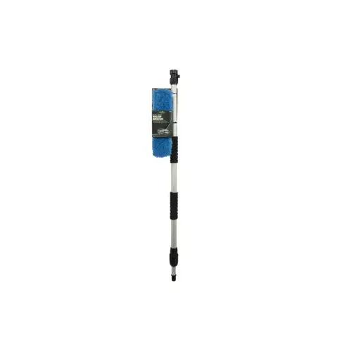 Vehicle Wash Brush With Telescoping Handle, 60 In. Blue
