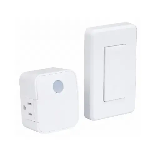 Wall Switch, 15 A, 1875 W, White Wall Switch, 15 A, 1875 W, White