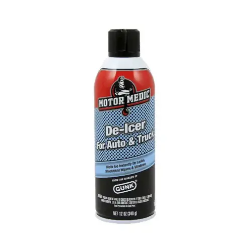 Windshield De-Icer, 12 oz, Liquid, Alcohol Clear Windshield De-Icer, 12 oz, Liquid, Alcohol Clear