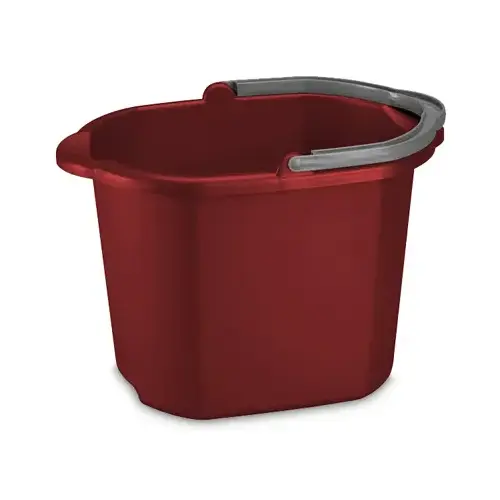 16 Qt. Red Dual Spout Bucket