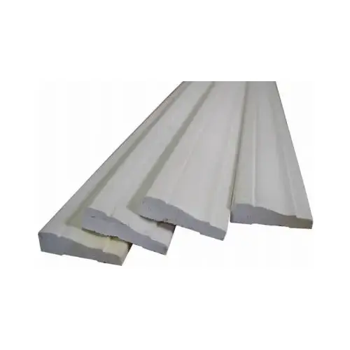 Molding 11/16" H X 7 ft. L Primed White Pine Primed - pack of 4 Molding 11/16" H X 7 ft. L Primed White Pine Primed - pack of 4