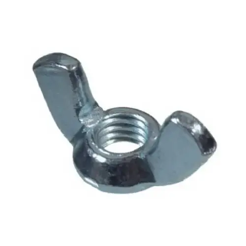 Wing Nuts, Forged, Zinc-Plated Steel, 10-24 pack of 100 Wing Nuts, Forged, Zinc-Plated Steel, 10-24 pack of 100