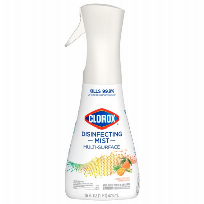 CLOROX 60151 Disinfectant Cleaner Lemongrass Mandarin Scent 16 oz