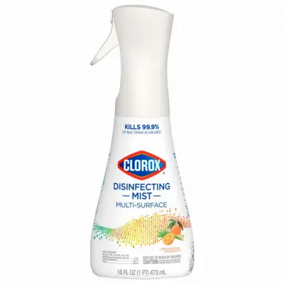 CLOROX Disinfectant Cleaner Lemongrass Mandarin Scent 16 oz - pack of 6 60151-XCP6