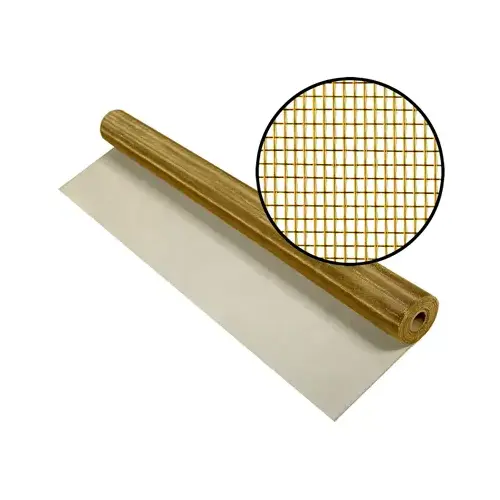Insect Screen Cloth 36" W X 50 ft. L Bronze Copper Bronze