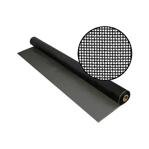 Insect Window Screen, Black Fiberglass, 60-In. x 100-Ft. Insect Window Screen, Black Fiberglass, 60-In. x 100-Ft.