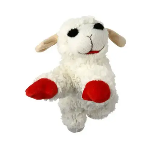 Dog Toy Lamb Chop Multicolored Plush Large Multicolored Dog Toy Lamb Chop Multicolored Plush Large Multicolored