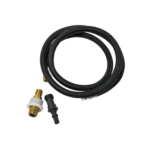 Premium Series Side-Spray Hose, 0.38 in Connection, Snap, 48 in L, PVC Black Premium Series Side-Spray Hose, 0.38 in Connection, Snap, 48 in L, PVC Black