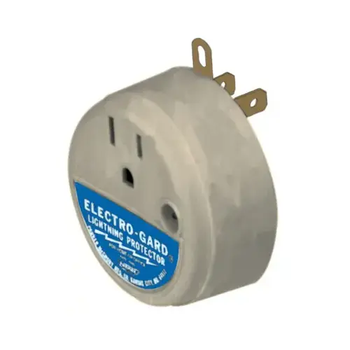 Lightning Protector Electro-Gard 120 V Gray Gray