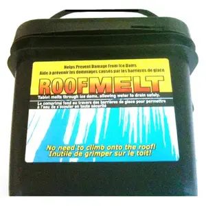 Roof Melt RM65S 14 Lb. Roof Ice Melt Tablets - pack of 60