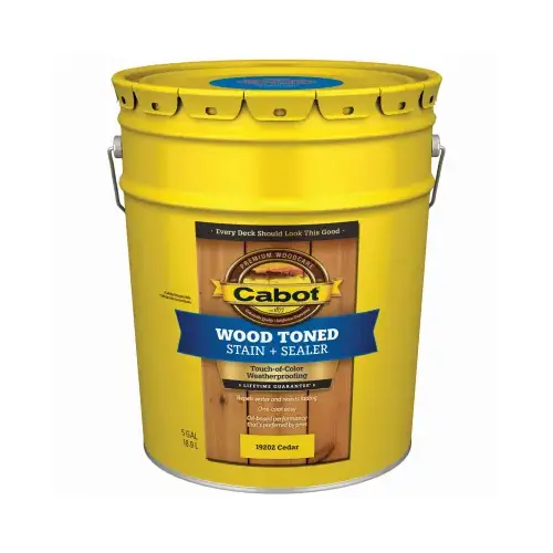 19200 Series 140.00.008 Deck and Siding Stain, Cedar, Liquid, 5 gal, Can 19200 Series 140.00.008 Deck and Siding Stain, Cedar, Liquid, 5 gal, Can