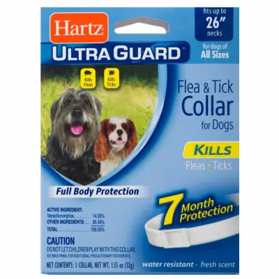 Hartz UltraGuard Water Resistant Flea & Tick Collar For Large Dogs 32700811693