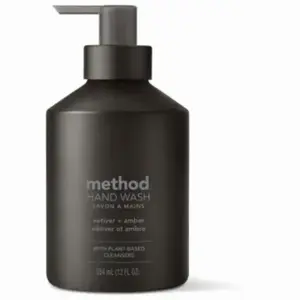 Method 327626-XCP3 Gel Hand Wash Premium Vetiver & Amber Scent 12
