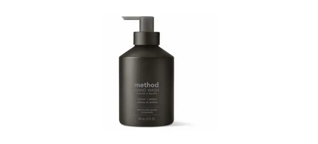 Method 327626-XCP3 Gel Hand Wash Premium Vetiver & Amber Scent 12