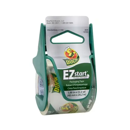 393185 Packaging Tape, 22.2 yd L, 1.88 in W, Clear 393185 Packaging Tape, 22.2 yd L, 1.88 in W, Clear