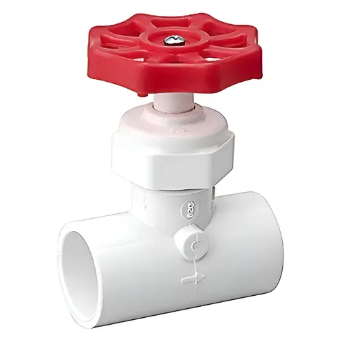 PVC Solvent-Weld Stop Valve, 3/4 In. PVC Solvent-Weld Stop Valve, 3/4 In.