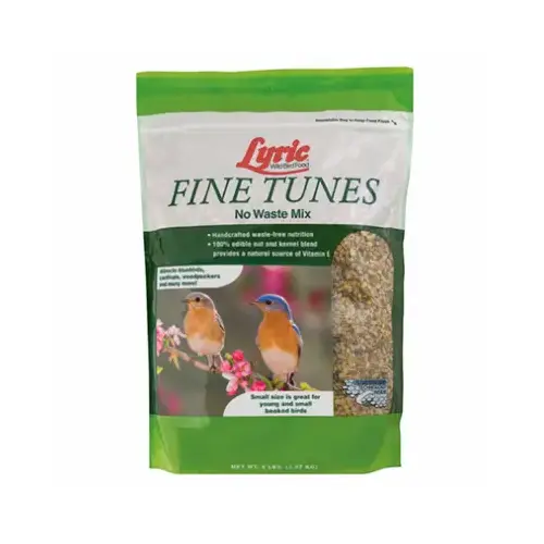 Fine Tunes Wild Bird Food, No Waste Mix, 5 Lbs.