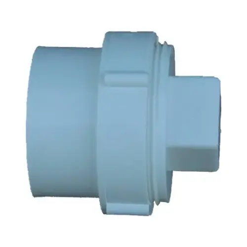 3 In. Schedule 30 DWV PVC Cleanout with Threaded Plug 3 In. Schedule 30 DWV PVC Cleanout with Threaded Plug
