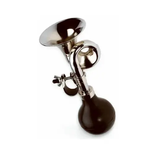 Bugle Horn Honker 300 Steel Silver/Black Silver/Black