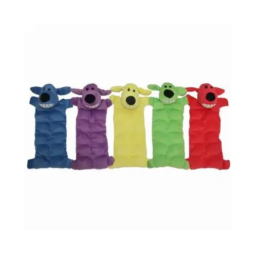 Dog Toy Assorted Squeaker Mat Plush Small Assorted
