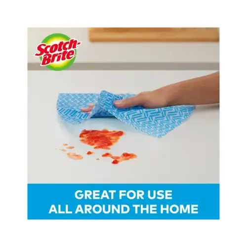 Reusable Kitchen Wipes, 11-1/2 in L, 19-1/2 in W, Unscented Assorted - pack of 5 Reusable Kitchen Wipes, 11-1/2 in L, 19-1/2 in W, Unscented Assorted - pack of 5