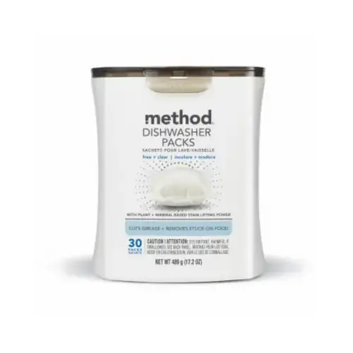 Dishwasher Detergent Free & Clear Scent Pods 17.2 oz Dishwasher Detergent Free & Clear Scent Pods 17.2 oz