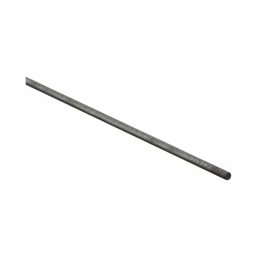 4055BC 5/8" x 48" Cold Rolled Smooth Rod Plain Steel Finish