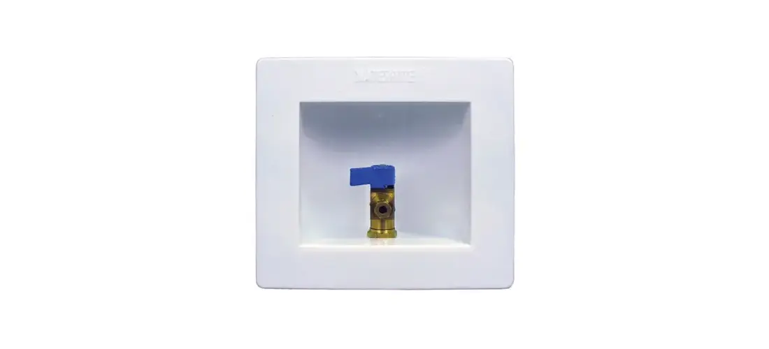 IPS Corporation 87969 Water-Tite Icemaker Valve Outlet Box with 1