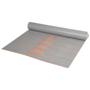 IPS Corporation 83445 5 ft. x 40 ft. 40 mm Shower Pan Liner in Gray