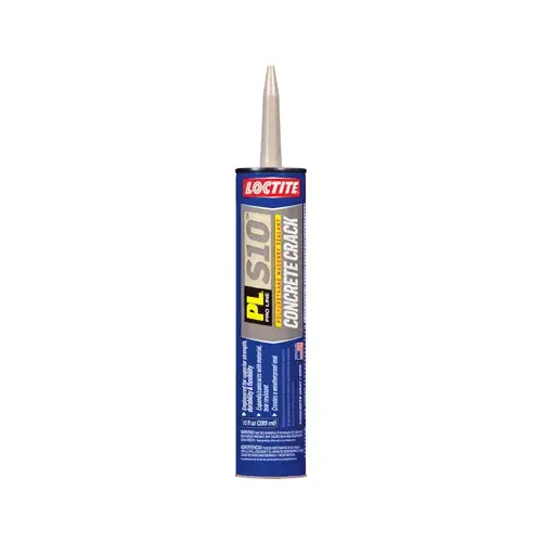 PL Concrete Crack Polyurethane Sealant, Commercial Grade, Limestone, 10 oz. Cartridge Light Gray