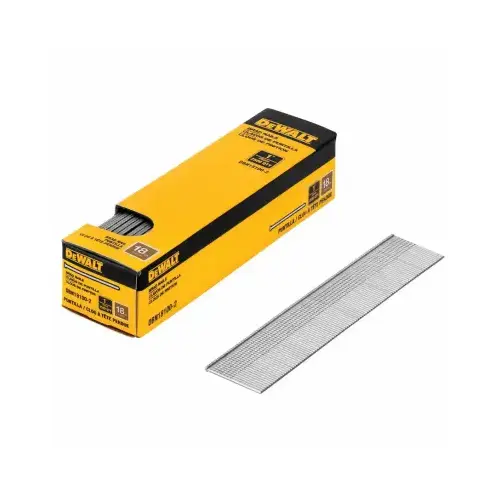 Collated Brad Nails, 18 Gauge, 1 In., 2 pack of 2500 Collated Brad Nails, 18 Gauge, 1 In., 2 pack of 2500