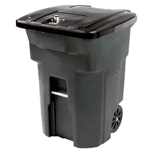 Toter 25B96-01BKS 96-Gal. Black Bear-Tight Wheeled Trash Can Blackstone