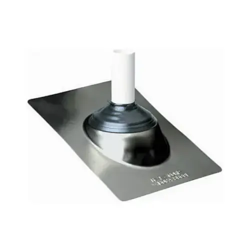 4 in. Roof Flashing Galvanized for Vent Pipe - pack of 20 4 in. Roof Flashing Galvanized for Vent Pipe - pack of 20