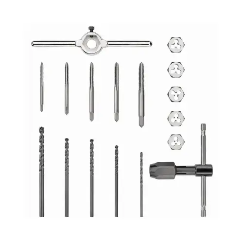 Tap & Die Set: #6-32 to 1/4-20 Taps, #6-32 to 1/4-20 Dies, UNC Tap & Die Set: #6-32 to 1/4-20 Taps, #6-32 to 1/4-20 Dies, UNC