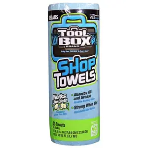 Toolbox 5440030 Blue Shop Towels, 55-Ct. Roll