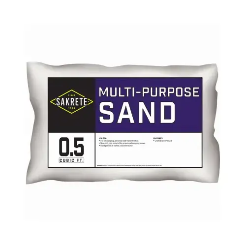 40100223 Sakrete .5cuft Multi Purpose Sand 40100223