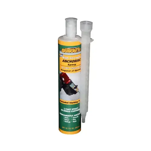 8620-31 Anchoring Epoxy, White, 8.6 oz Cartridge 8620-31 Anchoring Epoxy, White, 8.6 oz Cartridge