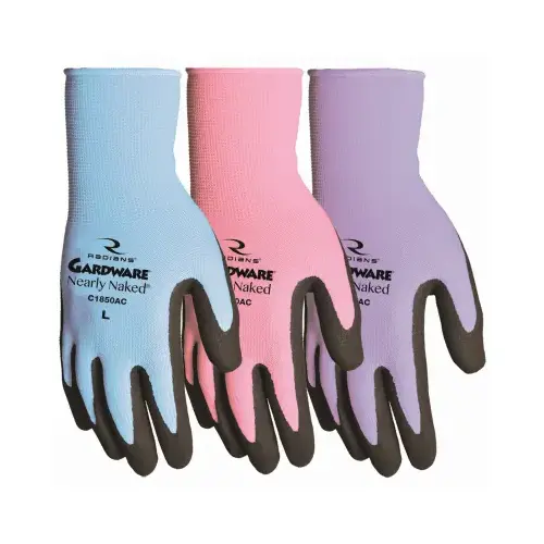 18ga Med Gradware Nylon Sgl Palm Coating Gloves Pair