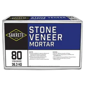 OLDCASTLE ARCHITECTURAL 65303105 65303105 Sakrete 80# Stone Veneer Mortar 65303105