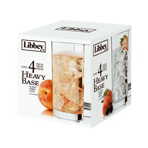 Crystal Cooler Glasses, 15.5-oz - pack of 16 Crystal Cooler Glasses, 15.5-oz - pack of 16