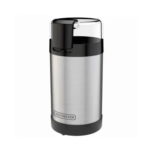 CBG100 Electric Coffee Grinder, Stainless Steel, Silver CBG100 Electric Coffee Grinder, Stainless Steel, Silver