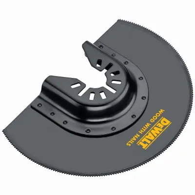DEWALT Oscillating Blade Universal Fitment High Speed Steel Flush Cut Round Black DWA4212